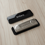 Custom Glazed Name Badge