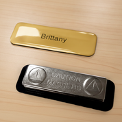 Custom Glazed Name Badge