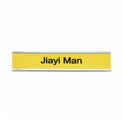 Interchangeable Office Name Plate