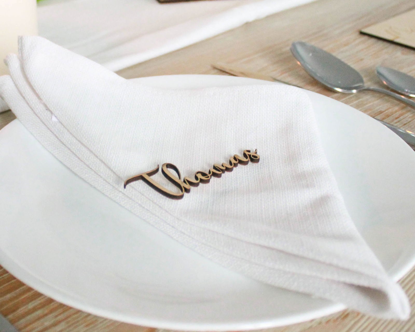 Name Placeholders (6 pieces) sample for Thomas