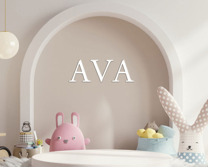 Name Wall Decor sample AVA