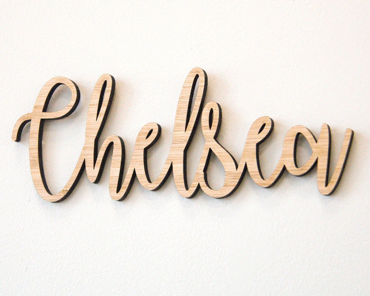 Name Wall Decor sample Chelsea