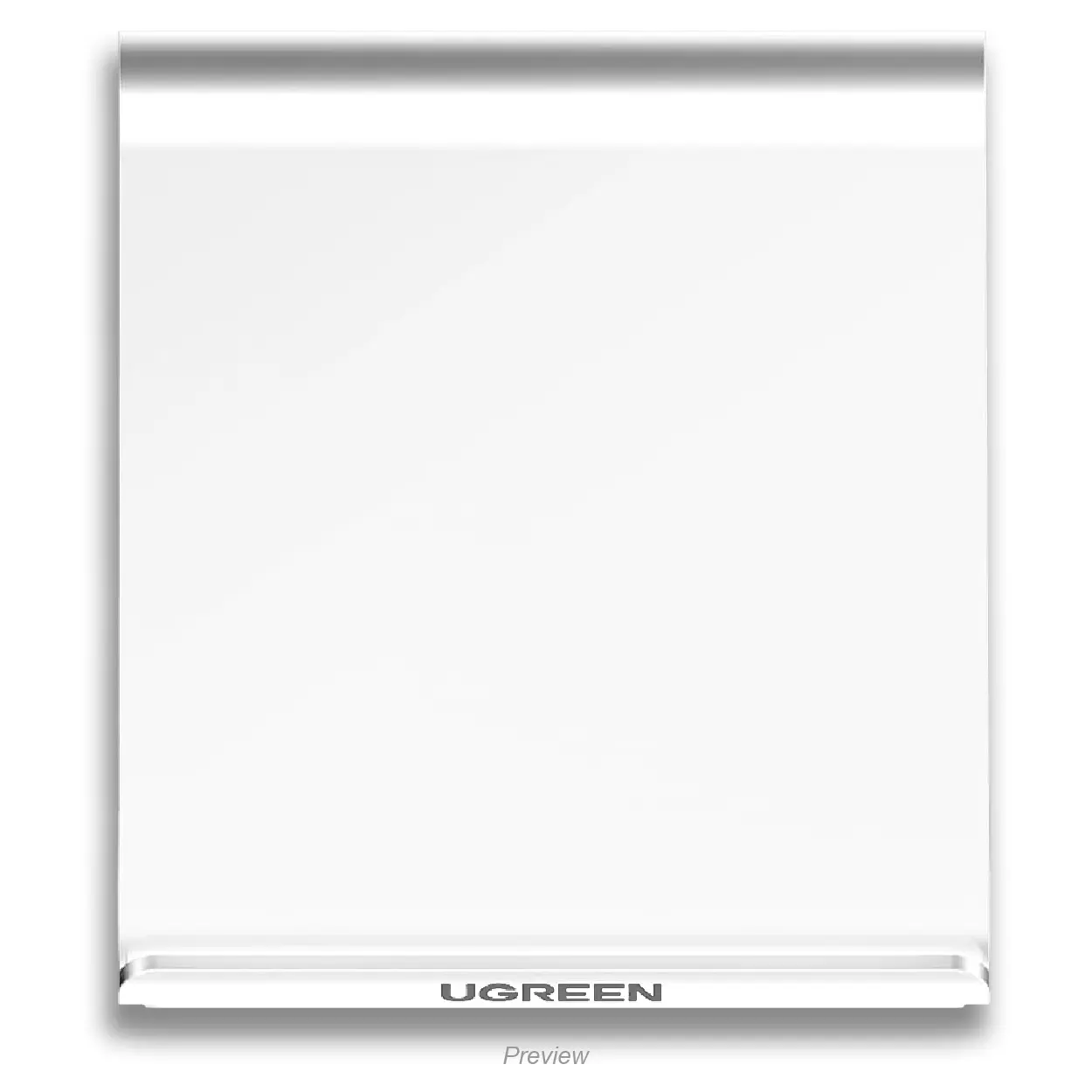 Personalised Mobile Stand white template