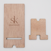 Personalised Wooden Phone Stand Holder