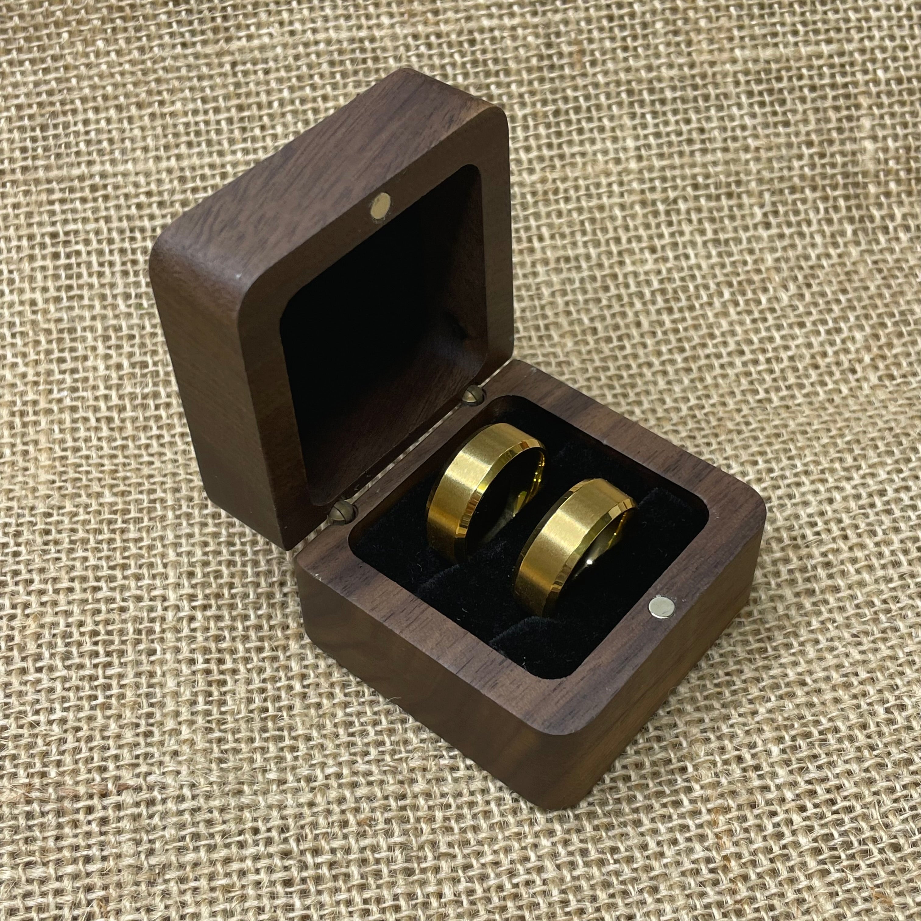 Personalised Wooden Ring Box