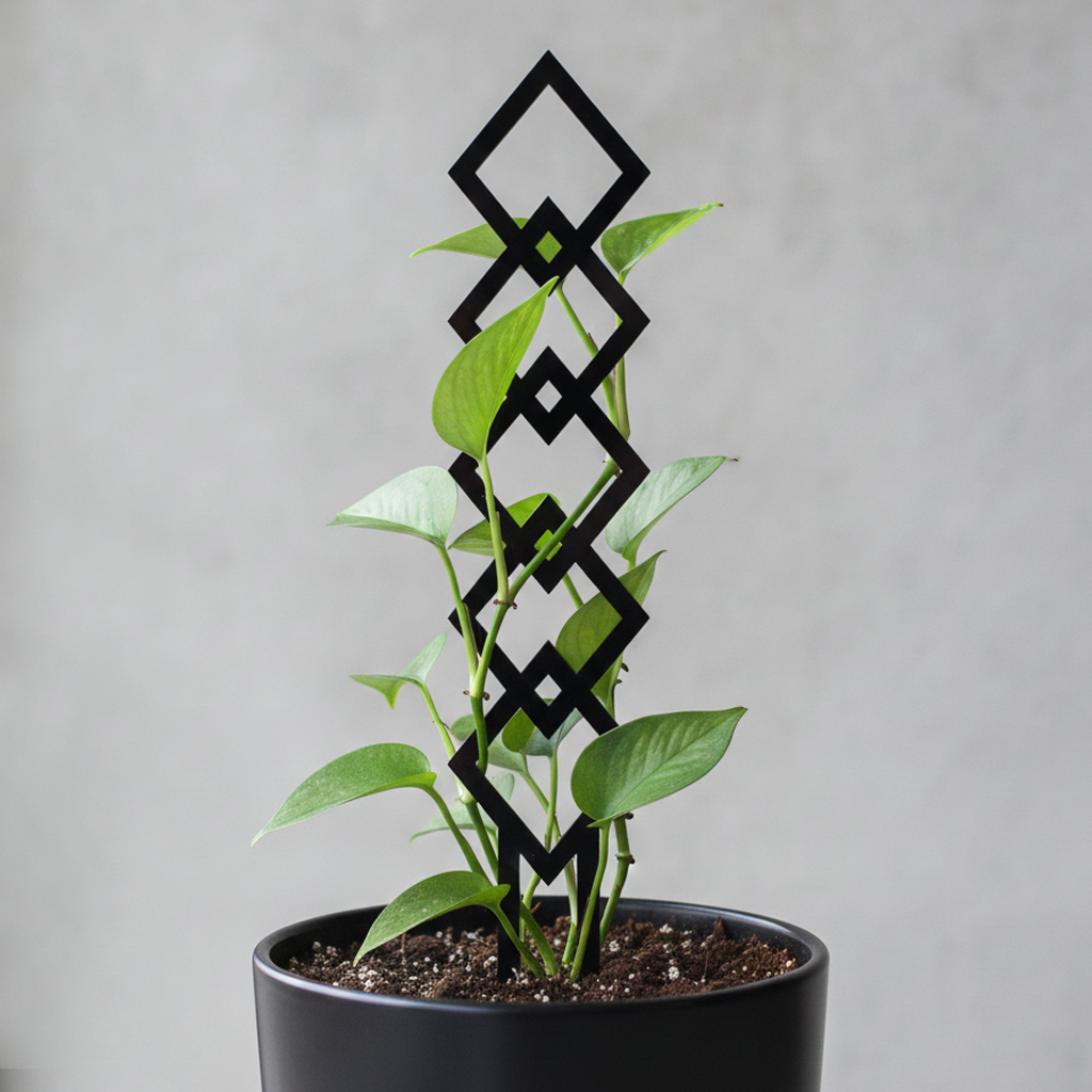 Argyle Vine Plant Trellis for Decorative Plant Support