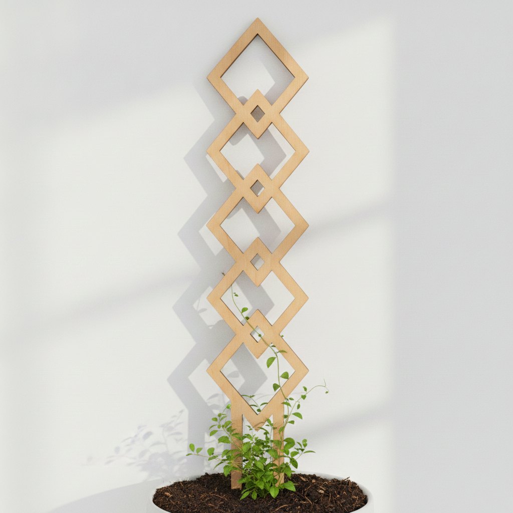 Argyle Vine Plant Trellis for Decorative Plant Support