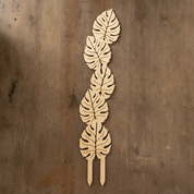 Monstera Leaf Plant Trellis for Decorative Plant Support