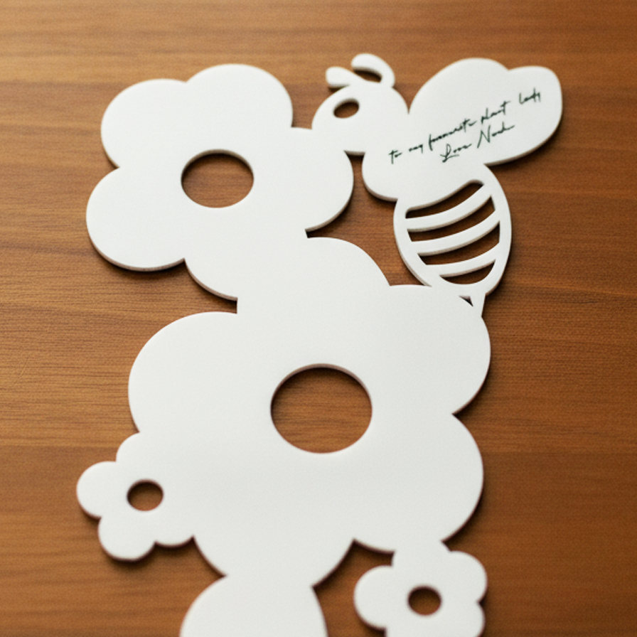 Daisy Chain Plant Trellis with Personalised Message