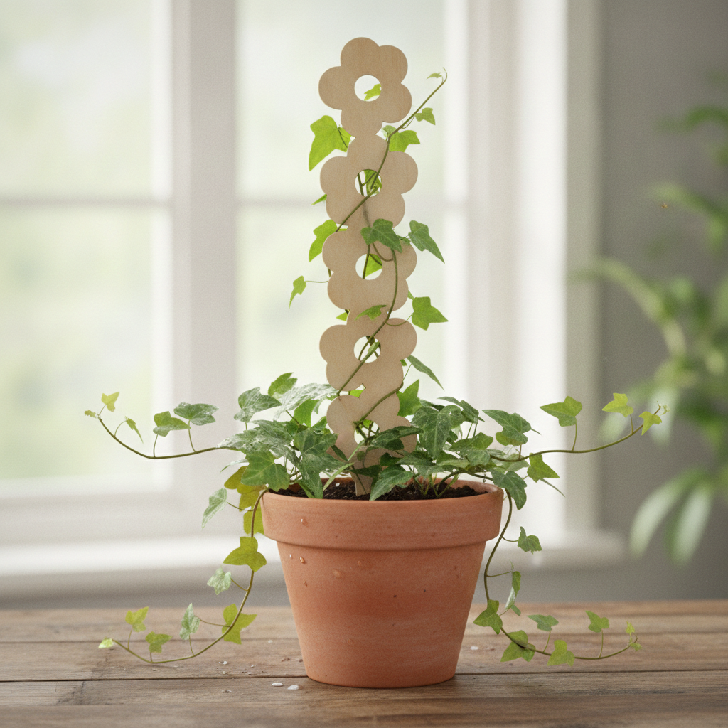 Daisy Chain Plant Trellis for Decorative Plant Support