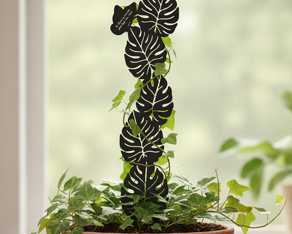 Plant-Trellis_Monstera_Black_With-Engraving_01_Image_Lifestyle.png