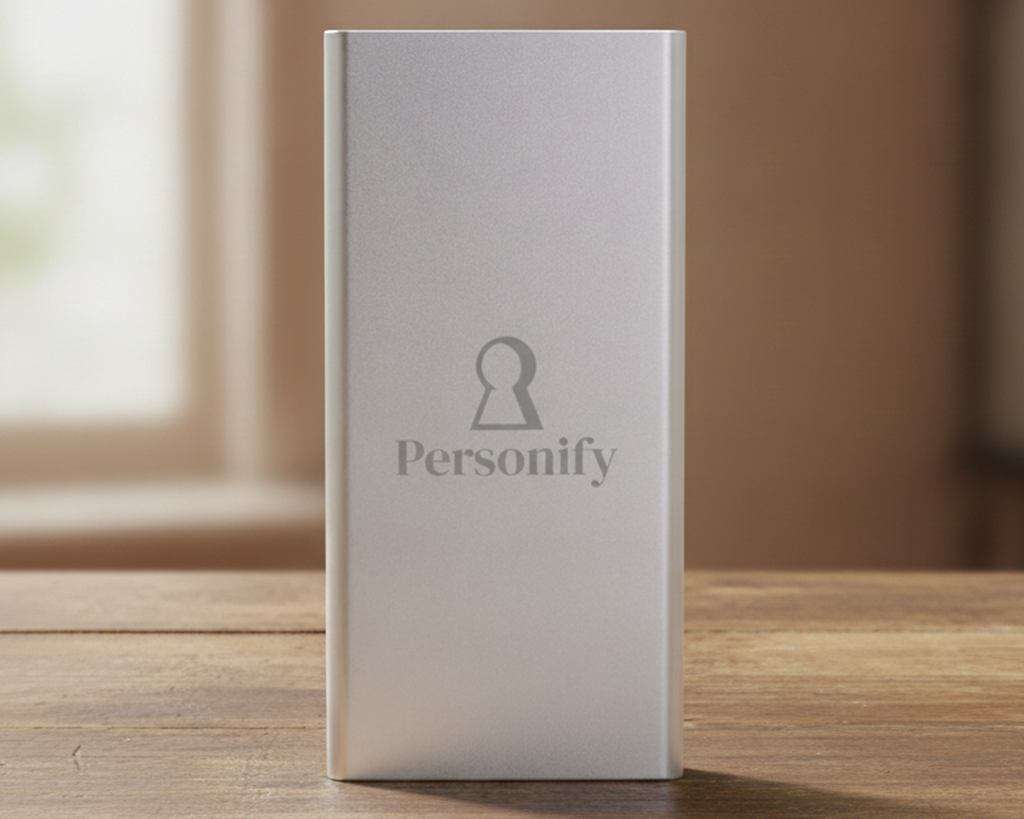 Portable Corporate Branded Powerbank with Logo