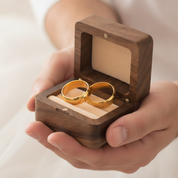 Personalised Wooden Ring Box