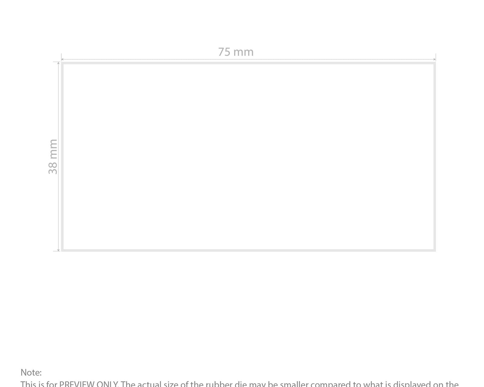 Self-Inking Rubber Stamp - Trodat 4926 impression template