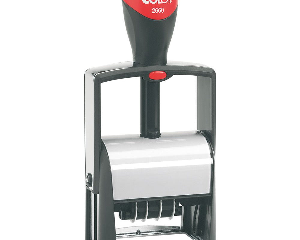 Self-Inking Rubber Stamp - Colop 2660 Dater