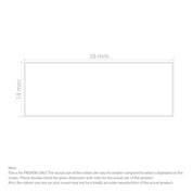 Self-Inking Rubber Stamp - Colop L20 template