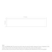 Self-Inking Rubber Stamp - Colop L25  impression template