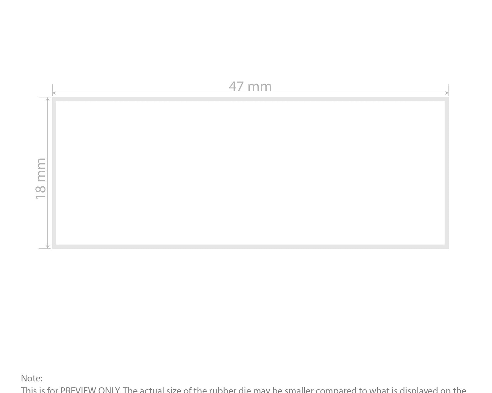 Self-Inking Rubber Stamp - Colop L30 template