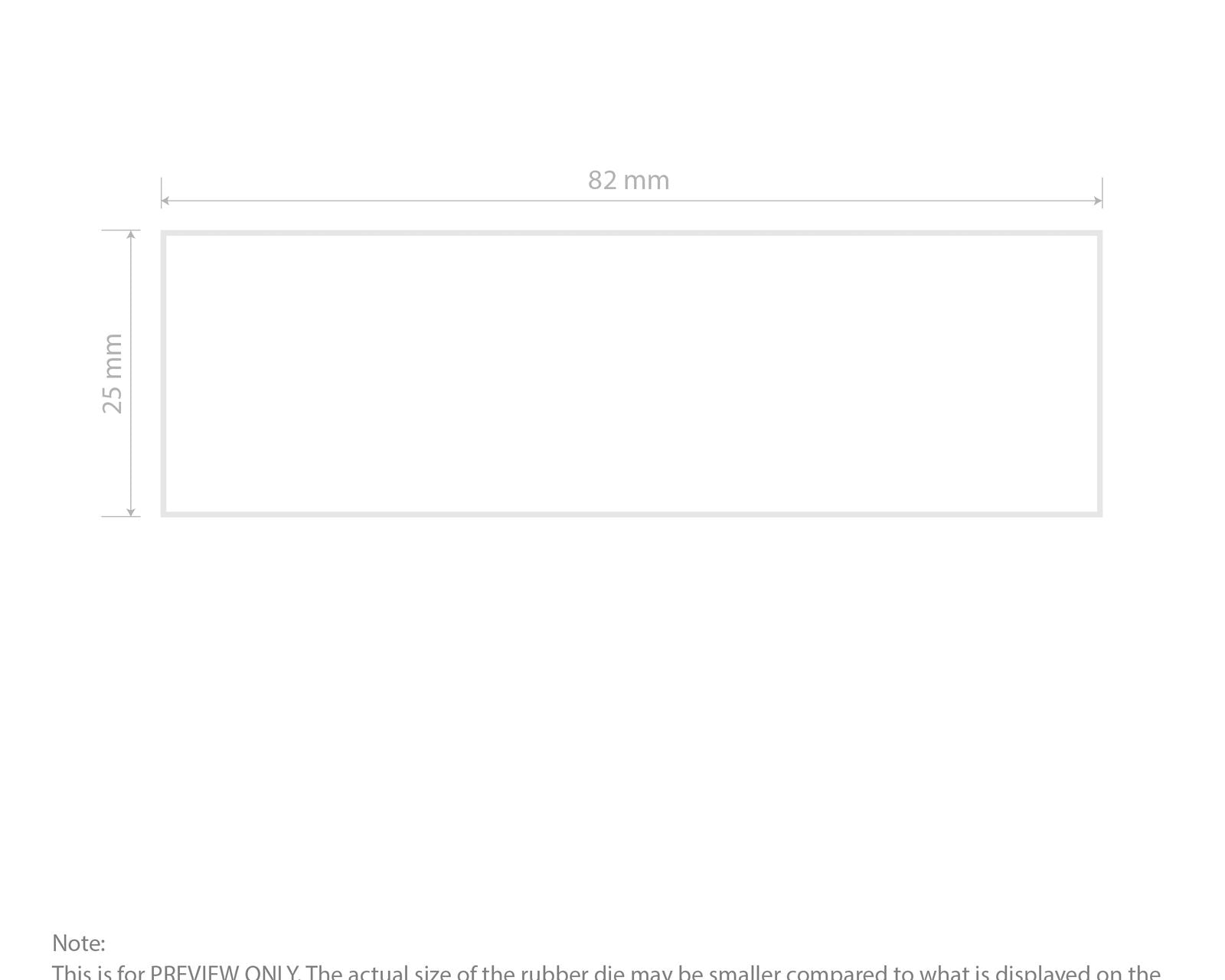 Self-Inking Rubber Stamp - Colop L45 template