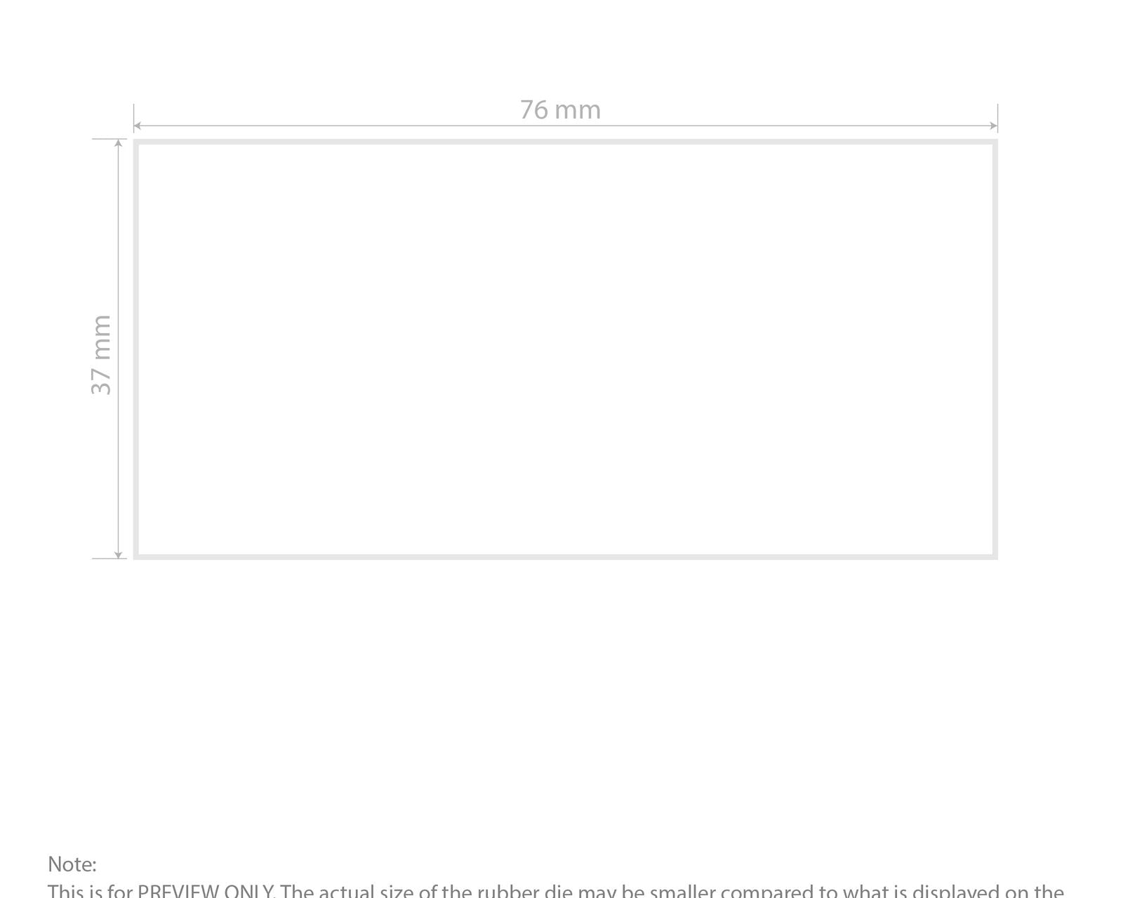 Self-Inking Rubber Stamp - Colop L60 template