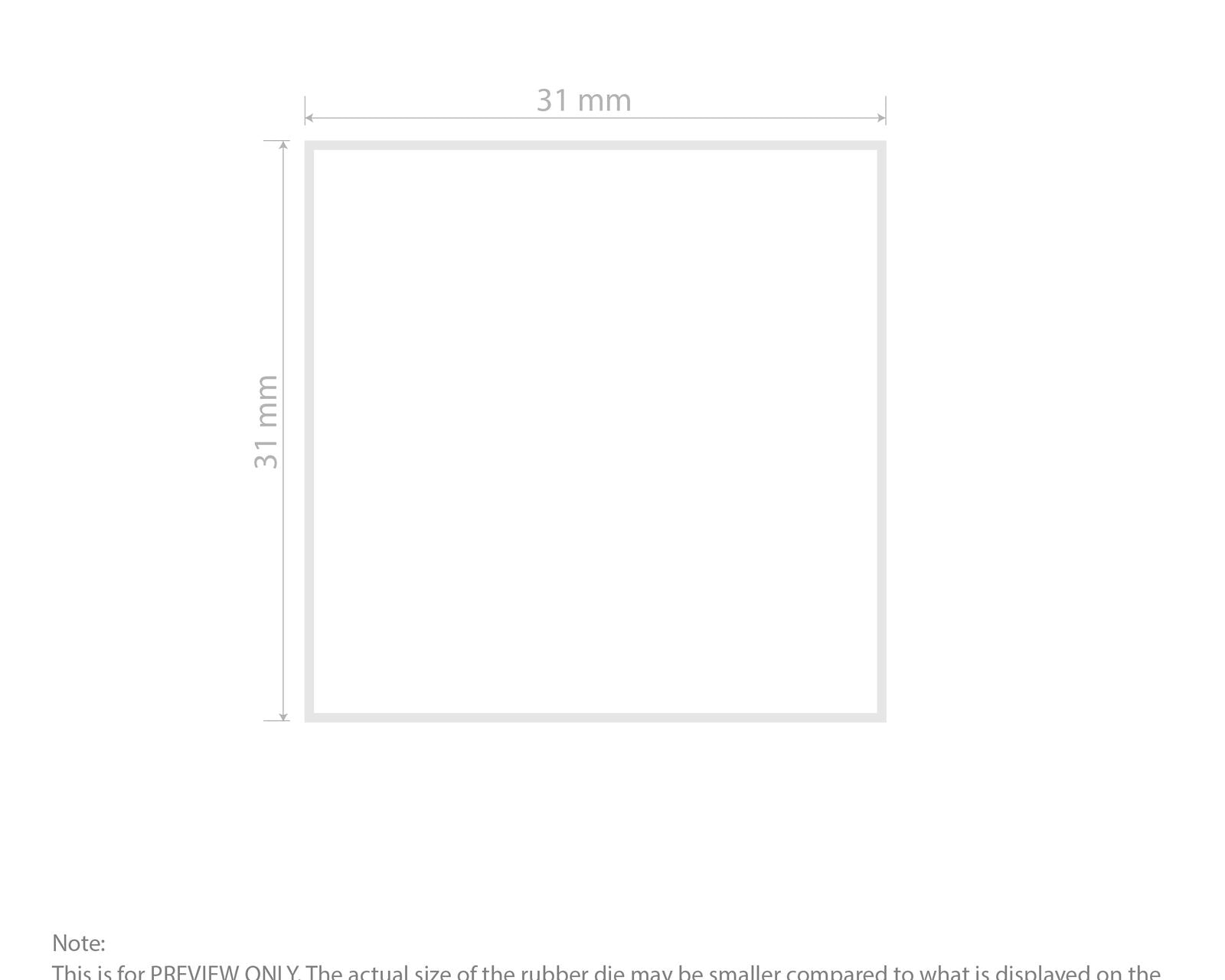 Self-Inking Rubber Stamp - Colop Q30 template