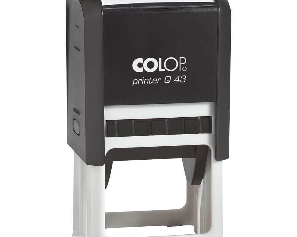 Self-Inking Rubber Stamp - Colop Q43 