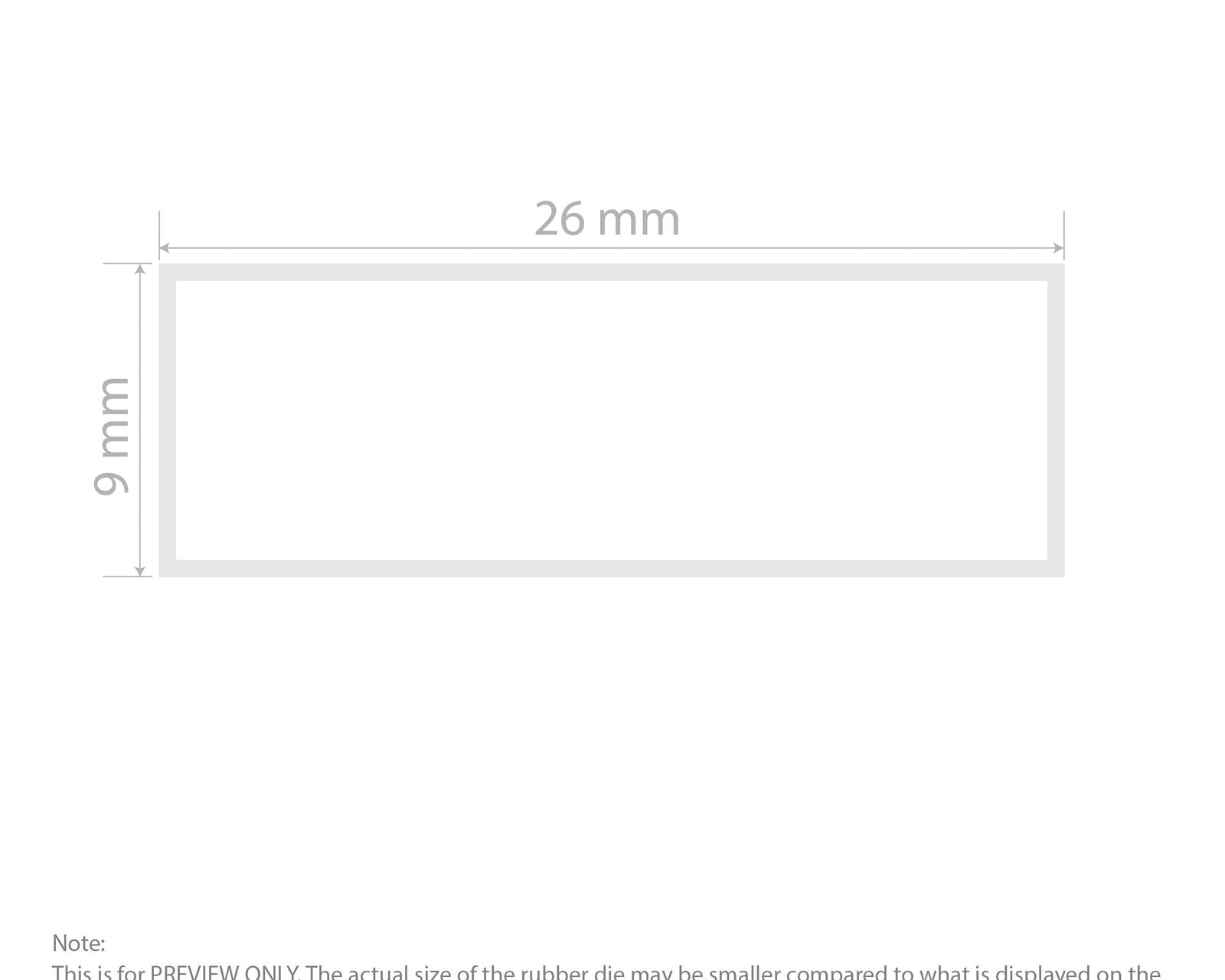 Self-Inking Rubber Stamp - Trodat 4910 impression template