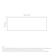 Self-Inking Rubber Stamp - Trodat 4910 impression template