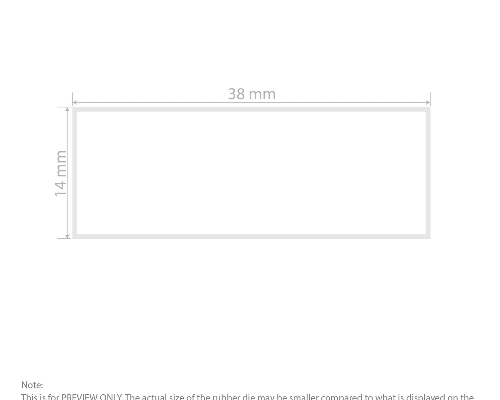 Self-Inking Rubber Stamp - Trodat 4911  impression template
