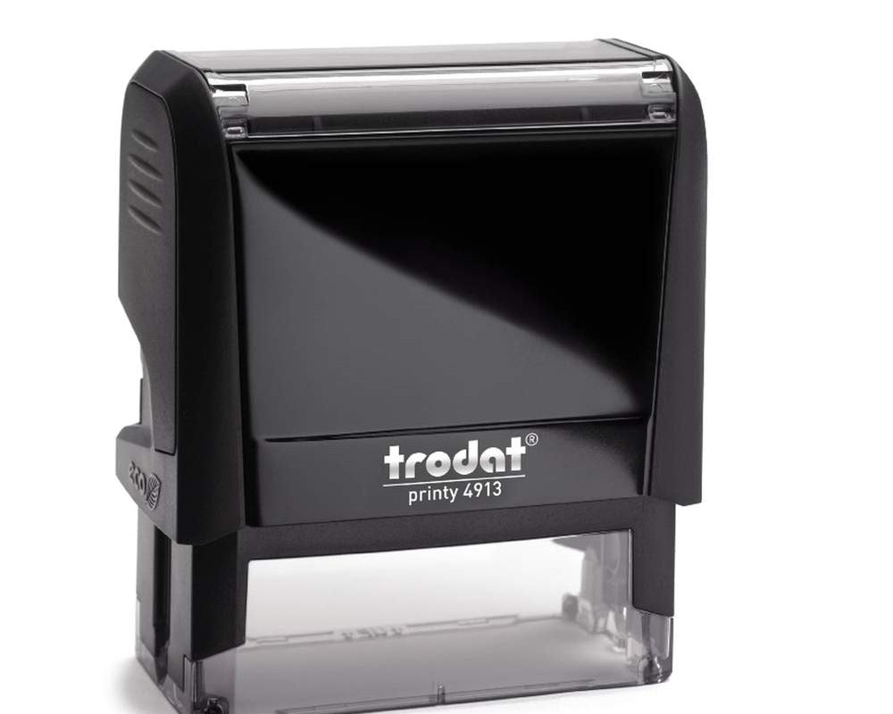 Self-Inking Rubber Stamp - Trodat 4913 