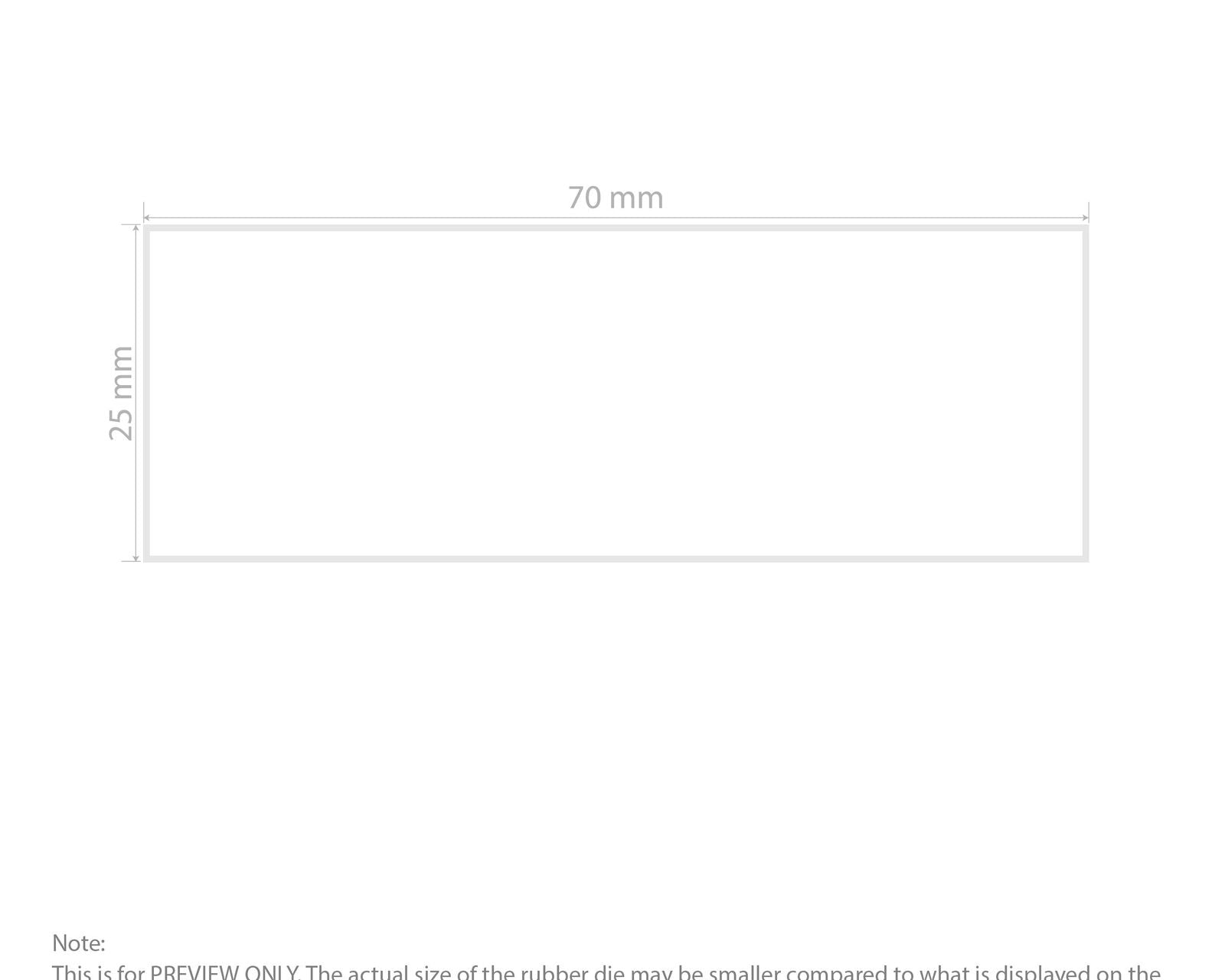 Self-Inking Rubber Stamp - Trodat 4915 impression template