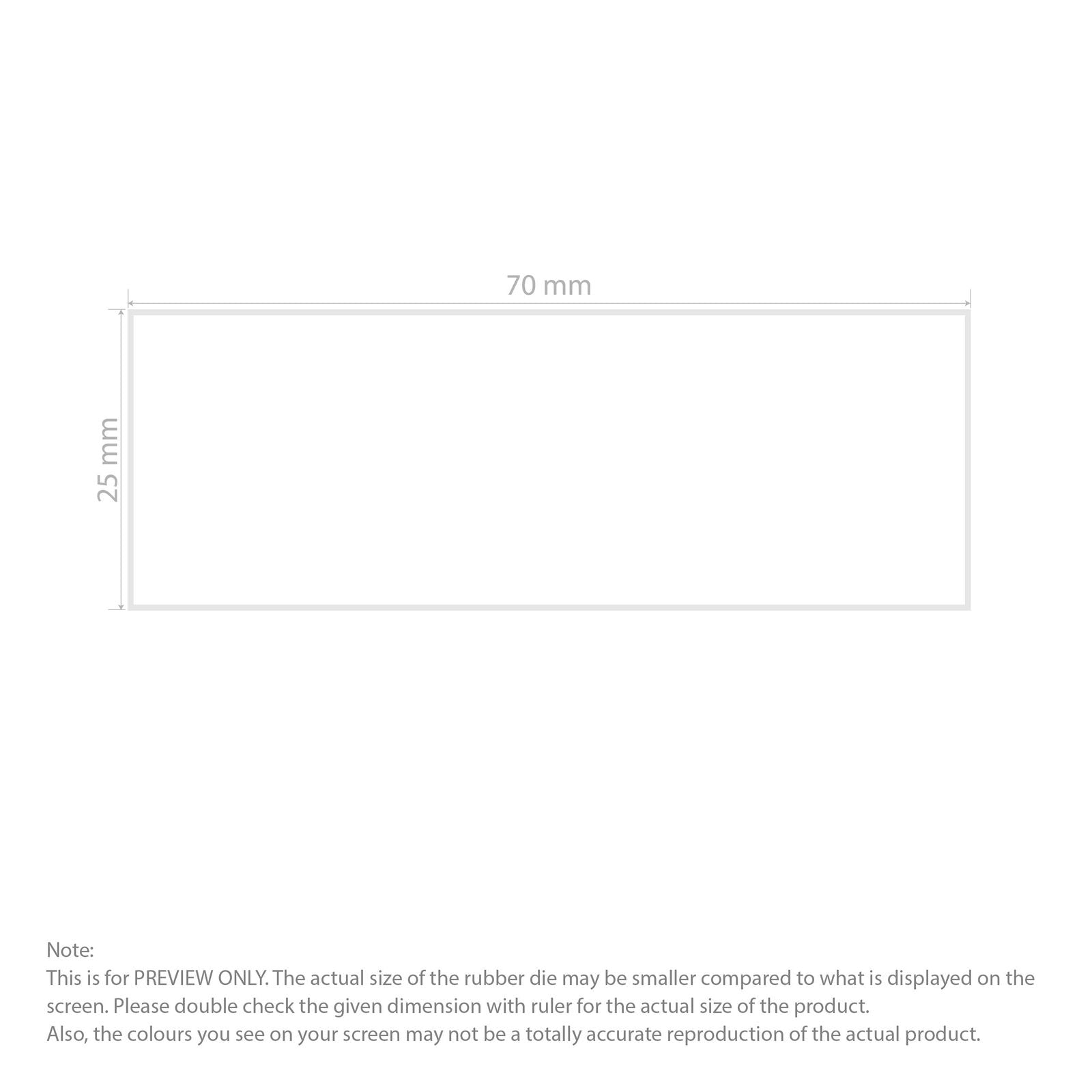 Self-Inking Rubber Stamp - Trodat 4915 impression template