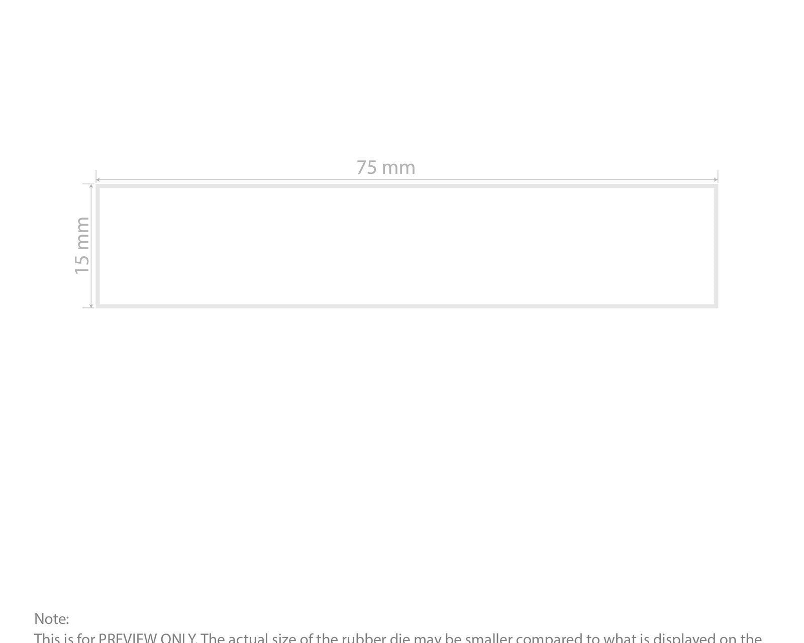 Self-Inking Rubber Stamp - Trodat 4918 impression template
