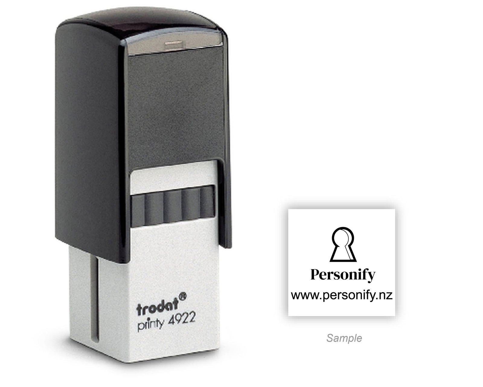 Self-Inking Rubber Stamp - Trodat 4922  with sample impression