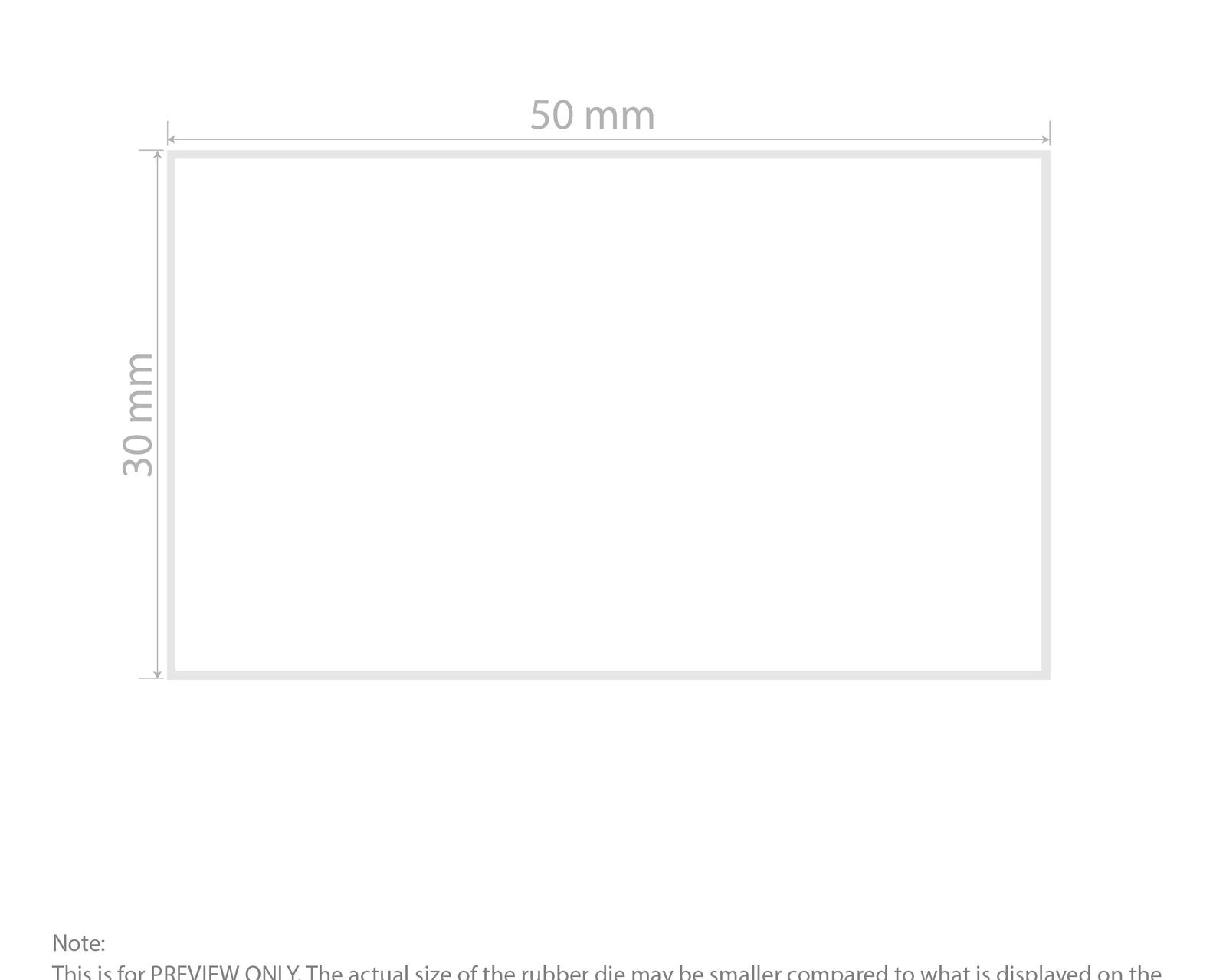 Self-Inking Rubber Stamp - Trodat 4929 impression template