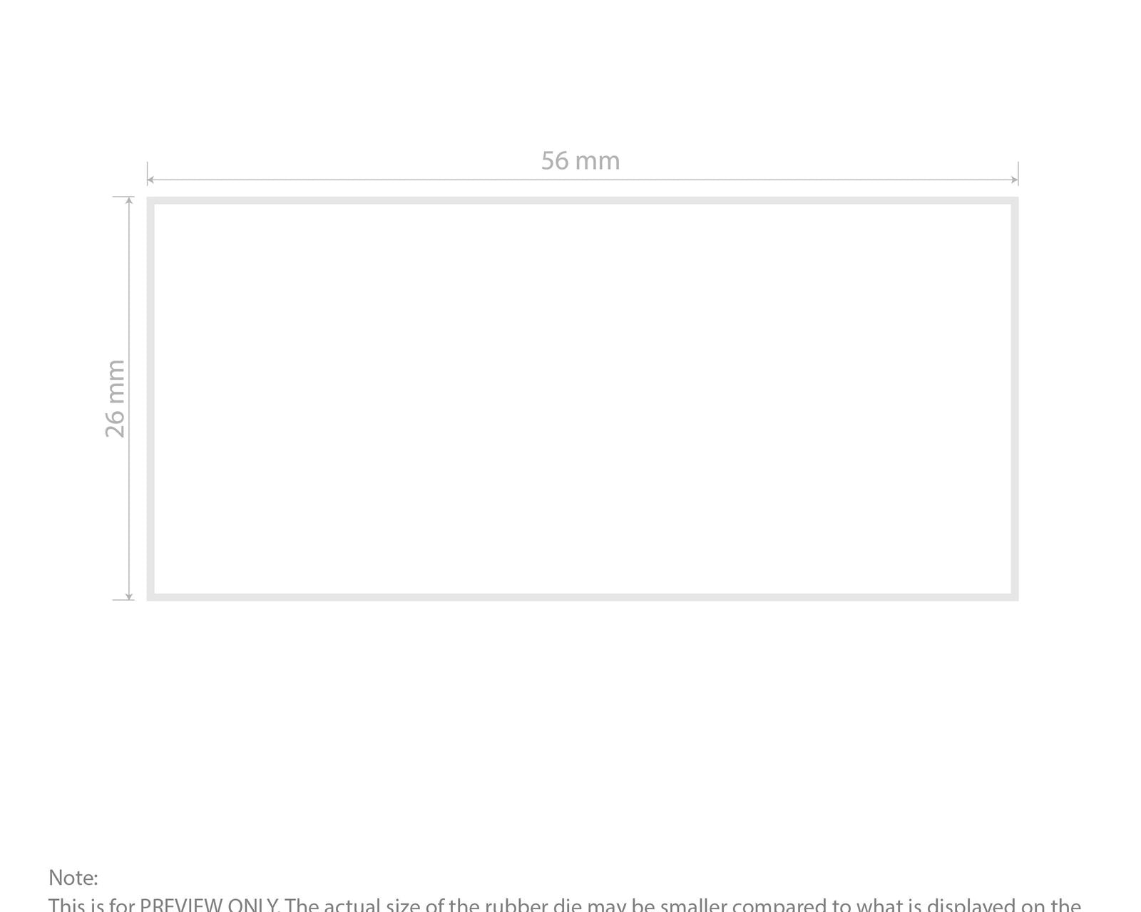 Self-Inking Rubber Stamp - Trodat 5204 impression template