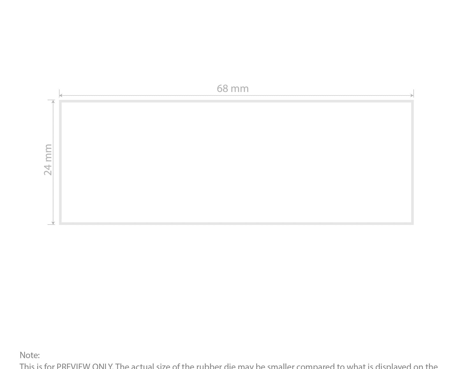 Self-Inking Rubber Stamp - Trodat 5205 template