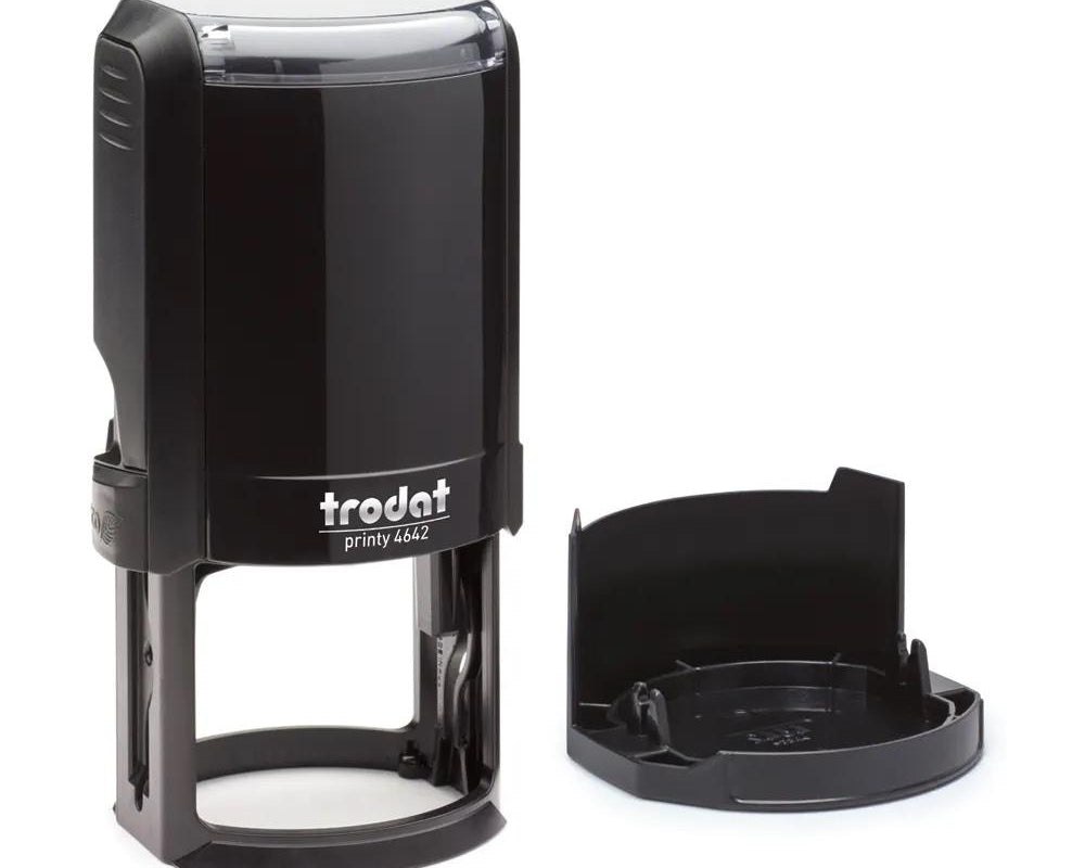 Self-Inking Rubber Stamp - Trodat Printy 4642 - 42mm Diameter