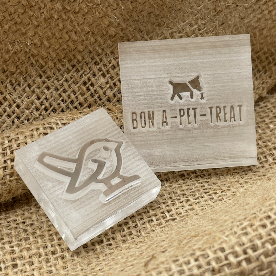 Custom Acrylic Soap and Pottery Stamp