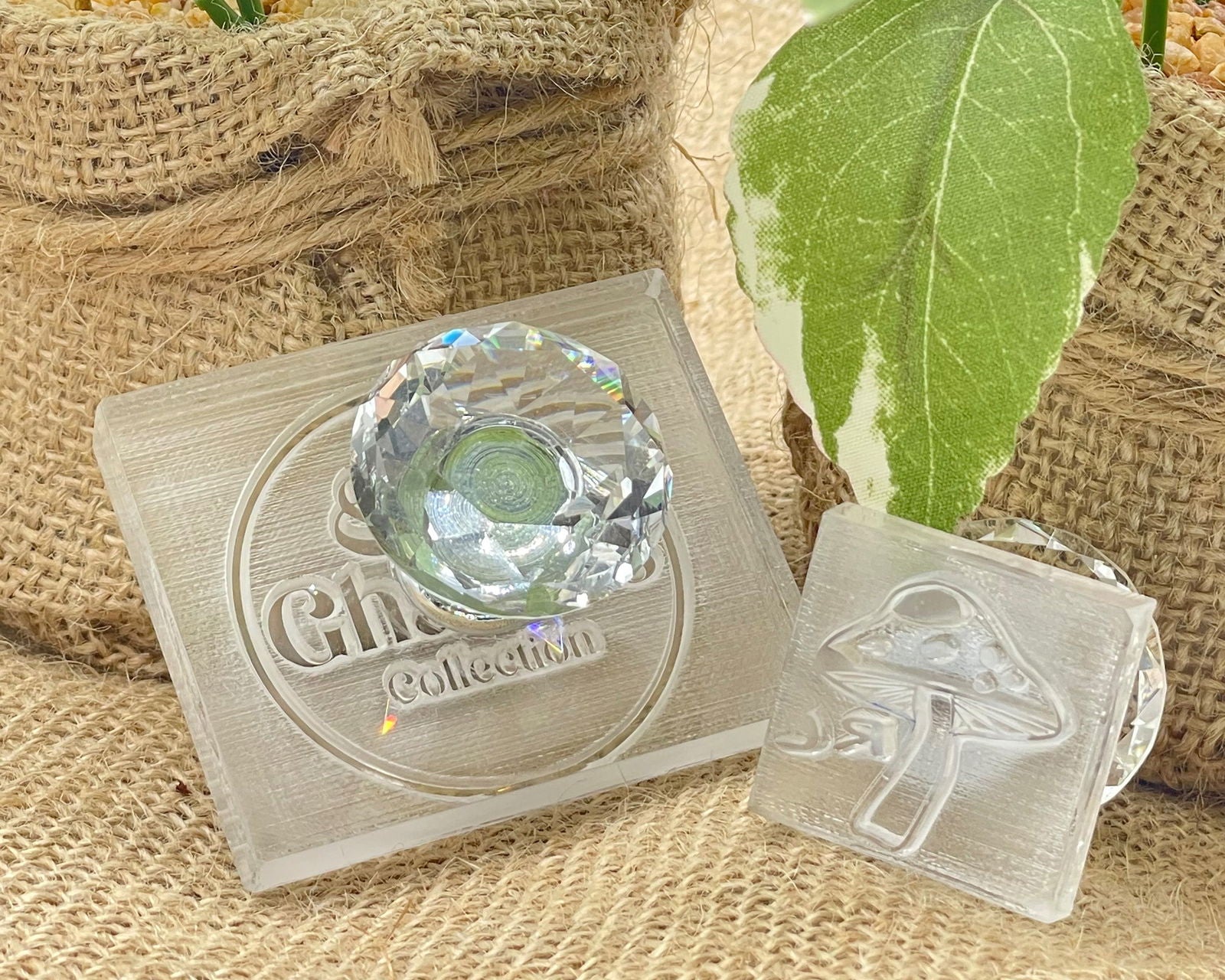 Soap Stamp sample with handle