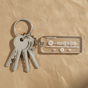 Personalised Spotify Keychain with Scannable Code