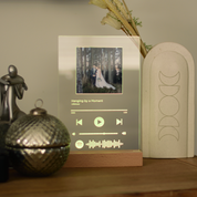 Personalised Spotify Plaque with Photo and Scannable Code