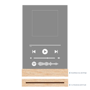 spotify plaque template for wooden base