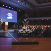 Engraved Employee Recognition Trophy