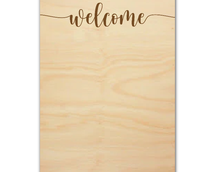 Wedding Welcome Sign design option 1