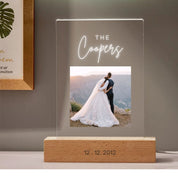 Wedding LED Night Lamp design 2 sample