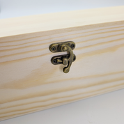 Personalised Wooden Wine Gift Box for Birthdays