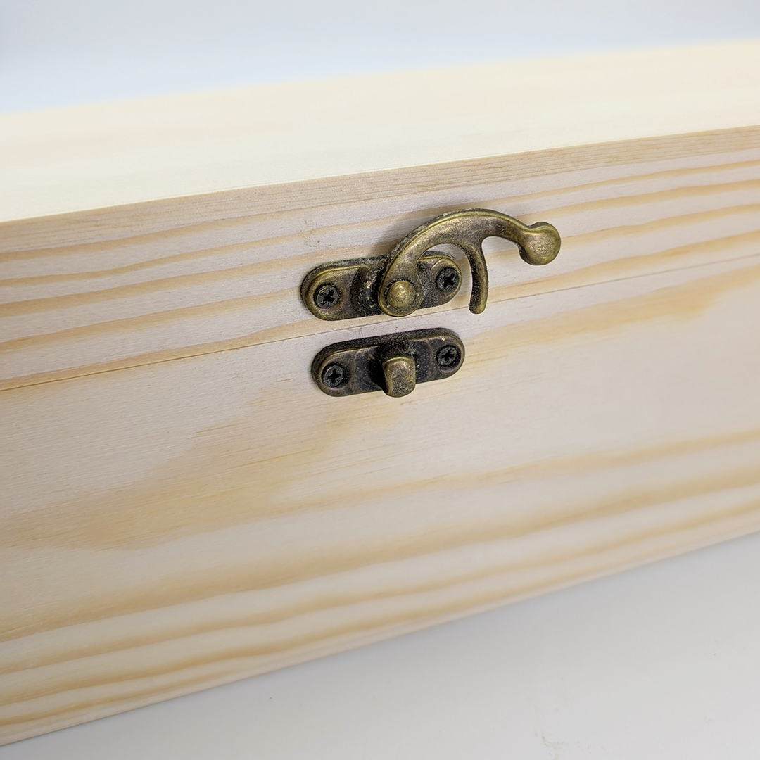 Personalised Wooden Wine Gift Box for Birthdays