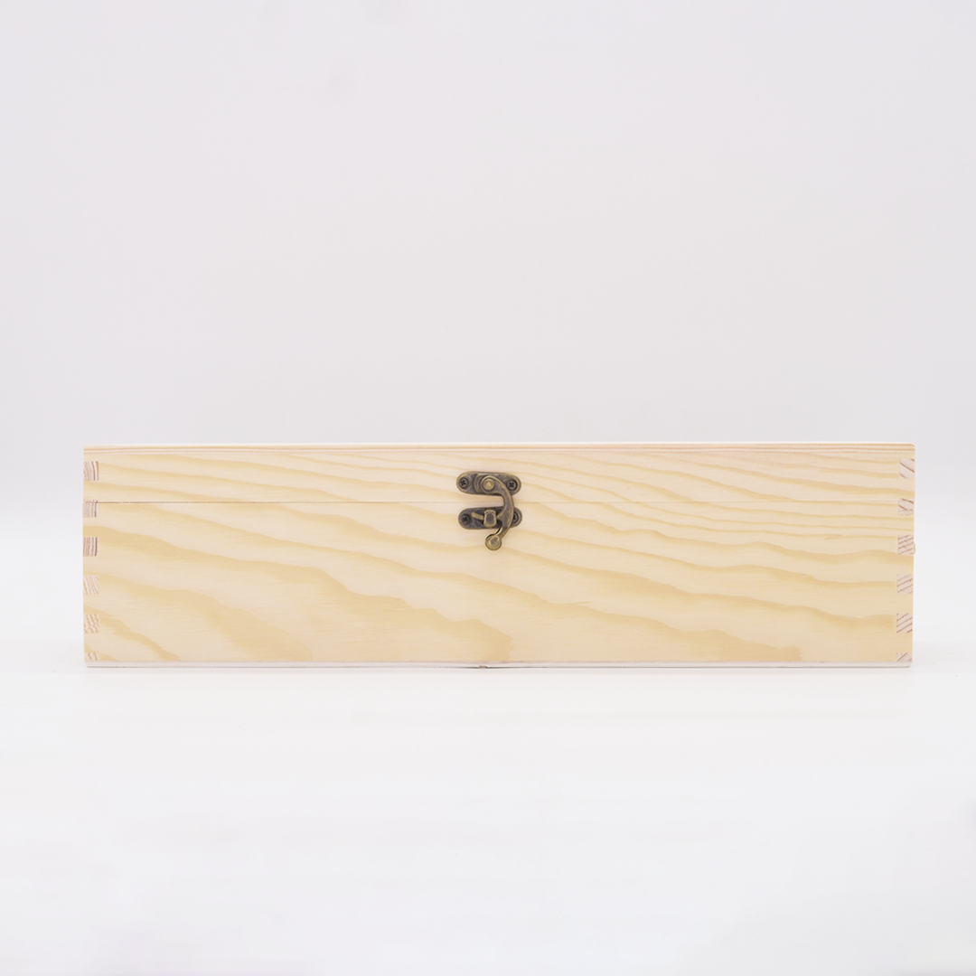 Personalised Wooden Wine Gift Box for Birthdays