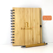 Bamboo Corporate Notebook & Pen Set